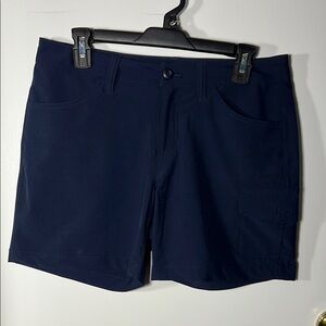 Eddie Bauer Navy Blue Quick Dry Shorts size 6